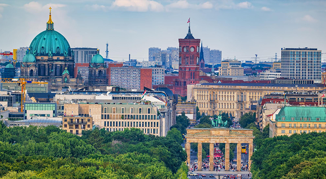 DACH Region Landscape